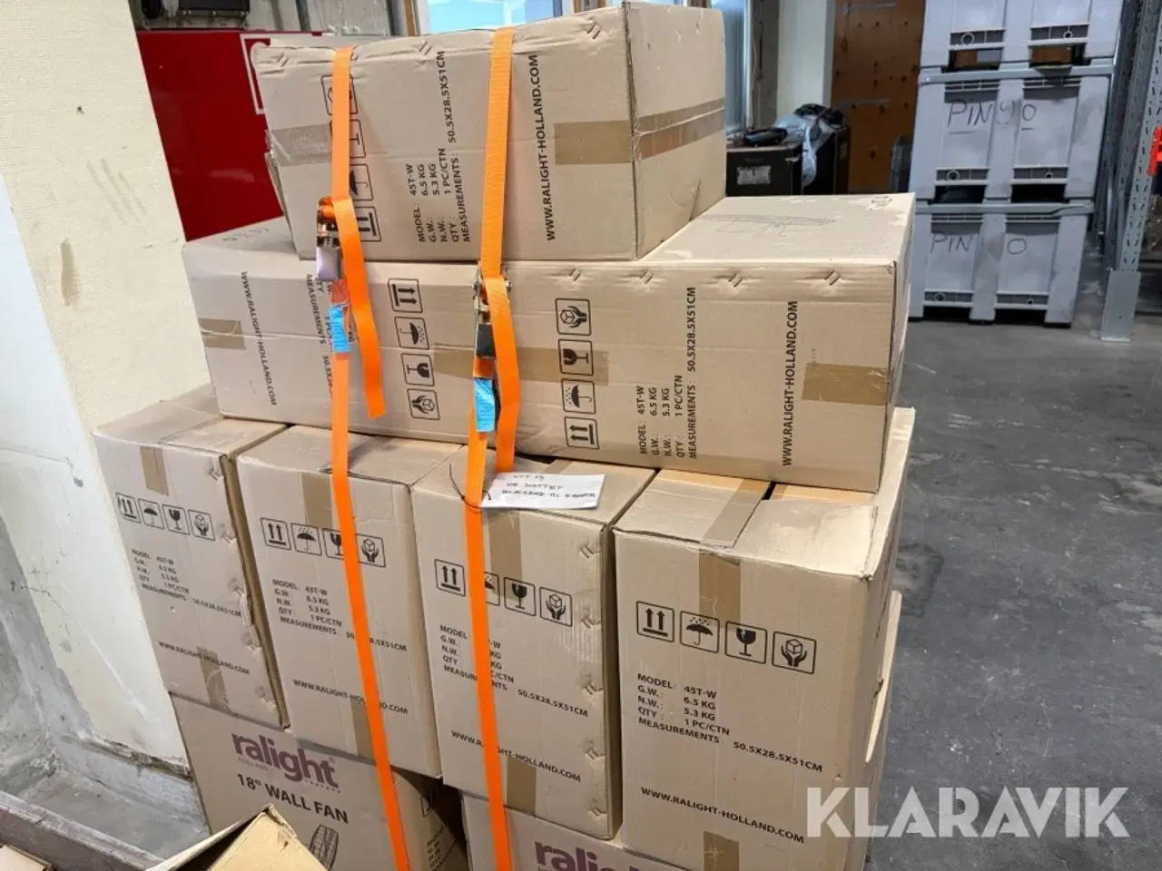 Billede 4 - Vægventilator Ralight 45T-W 18 tommer 15 styk