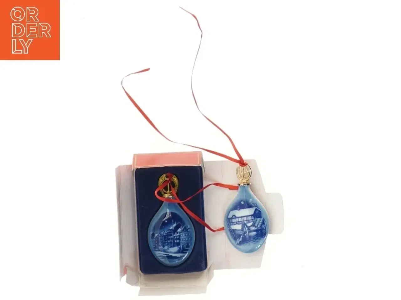 Billede 2 - Bing og Grøndahl juleophæng (str. 9 cm)