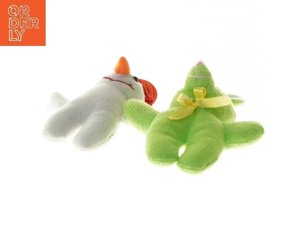 Billede 2 - Snemands- og kaninbamser (str. 17 cm)