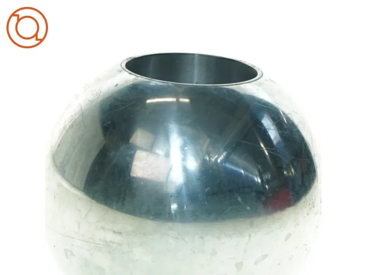 Billede 4 - Sølvfarvet skål i rustfrit stål fra Ikea (str. 14 x 11 cm)