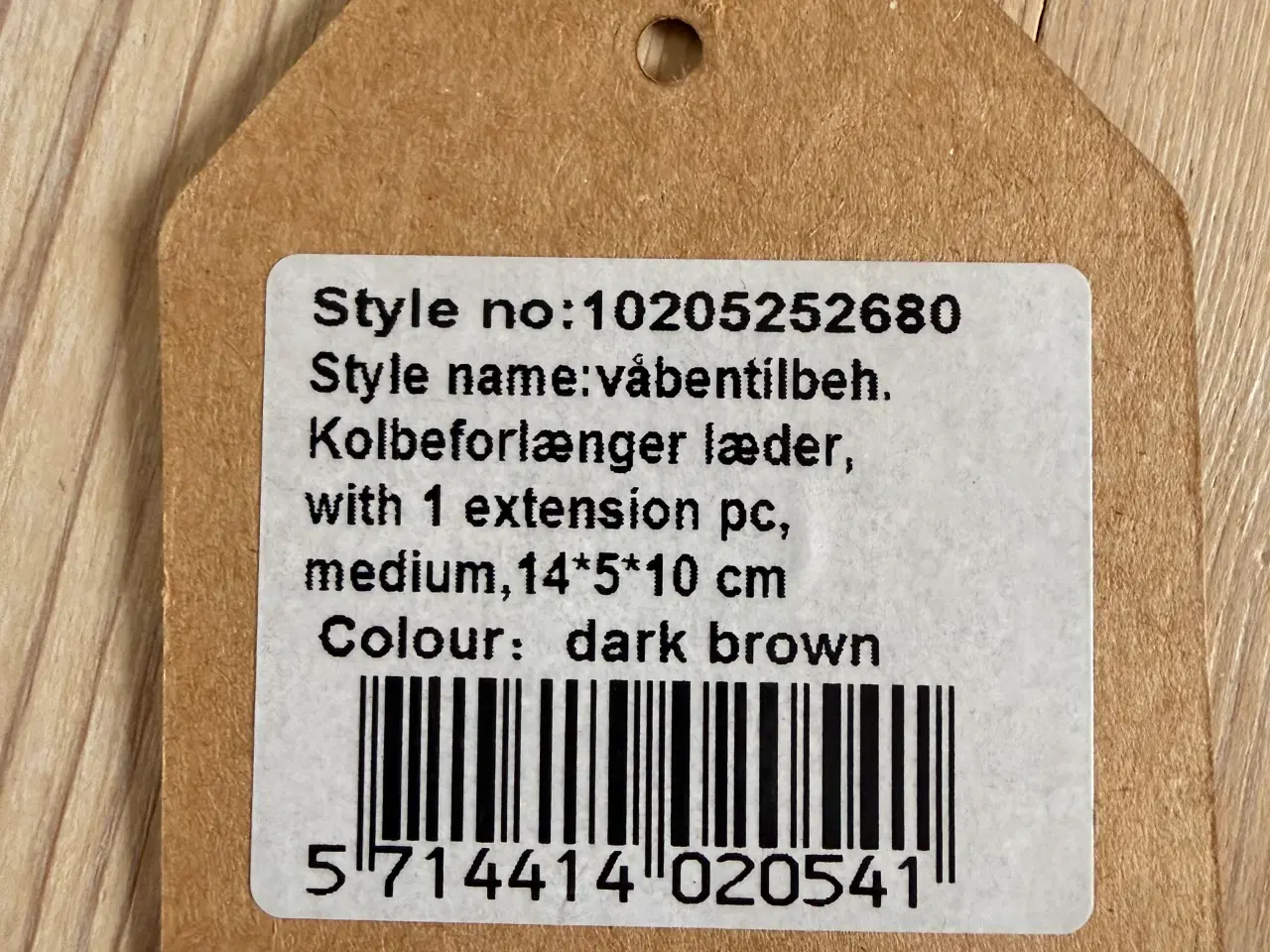 Billede 4 - Kolbeforlænger læder Mjoelner Hunting