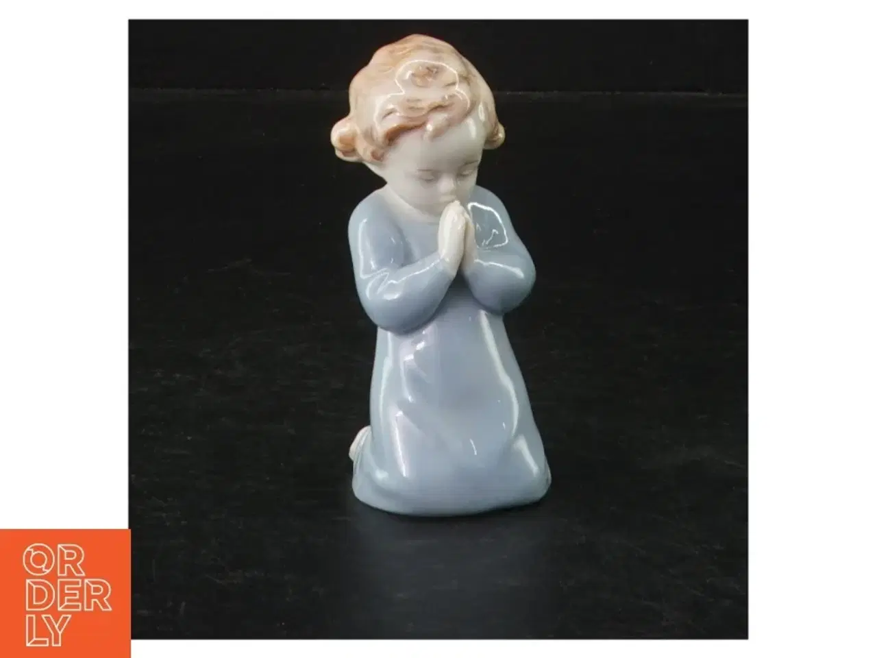 Billede 1 - Porcelæns figur (str. 9 cm)