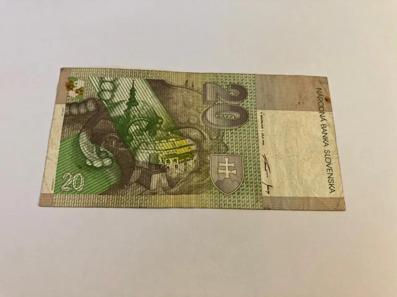 Billede 2 - 20 Korun Slovenien