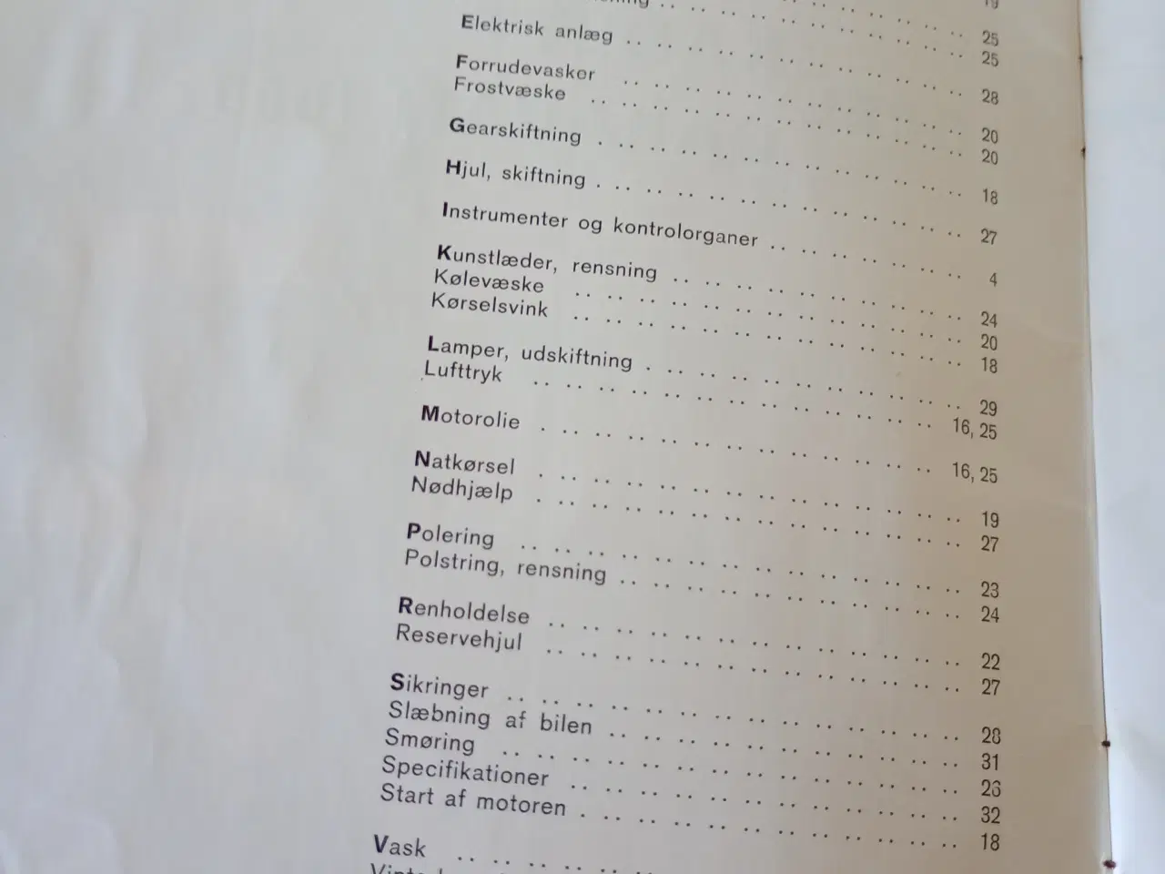 Billede 2 - Instruktionsbog til Opel Kadett caravan 1000