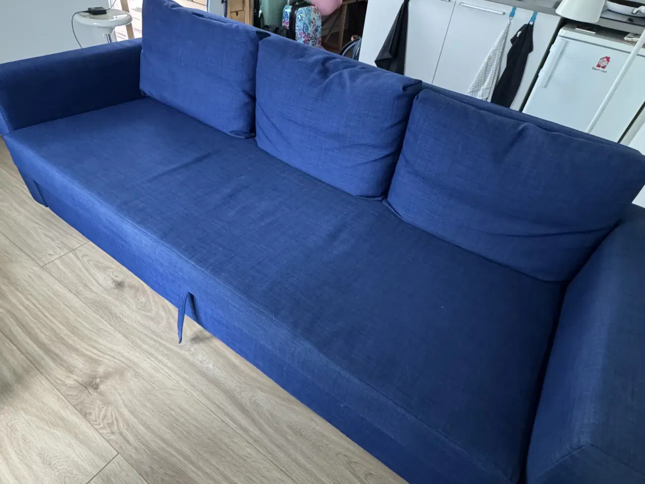 Billede 2 - IKEA FRIHETEN Blå Sovesofa