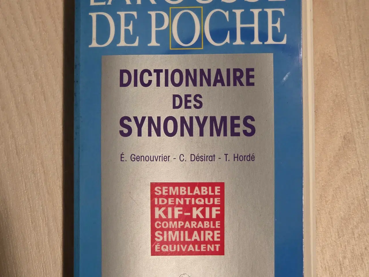 Billede 1 - Fransk synonymordbog - Larousse