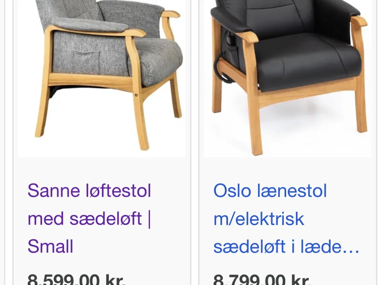 Billede 3 - Sanne otium lænestol med sædeløft 