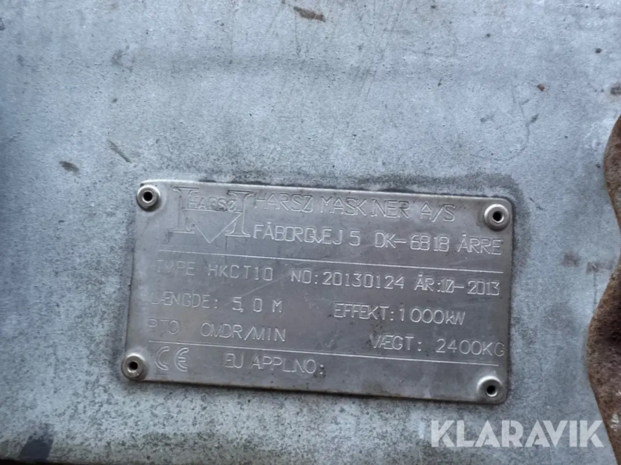 Billede 8 - Gyldepumpesæt Traktor Pumpe Case 7220, Gyldevogn Pumpe VM Tarm