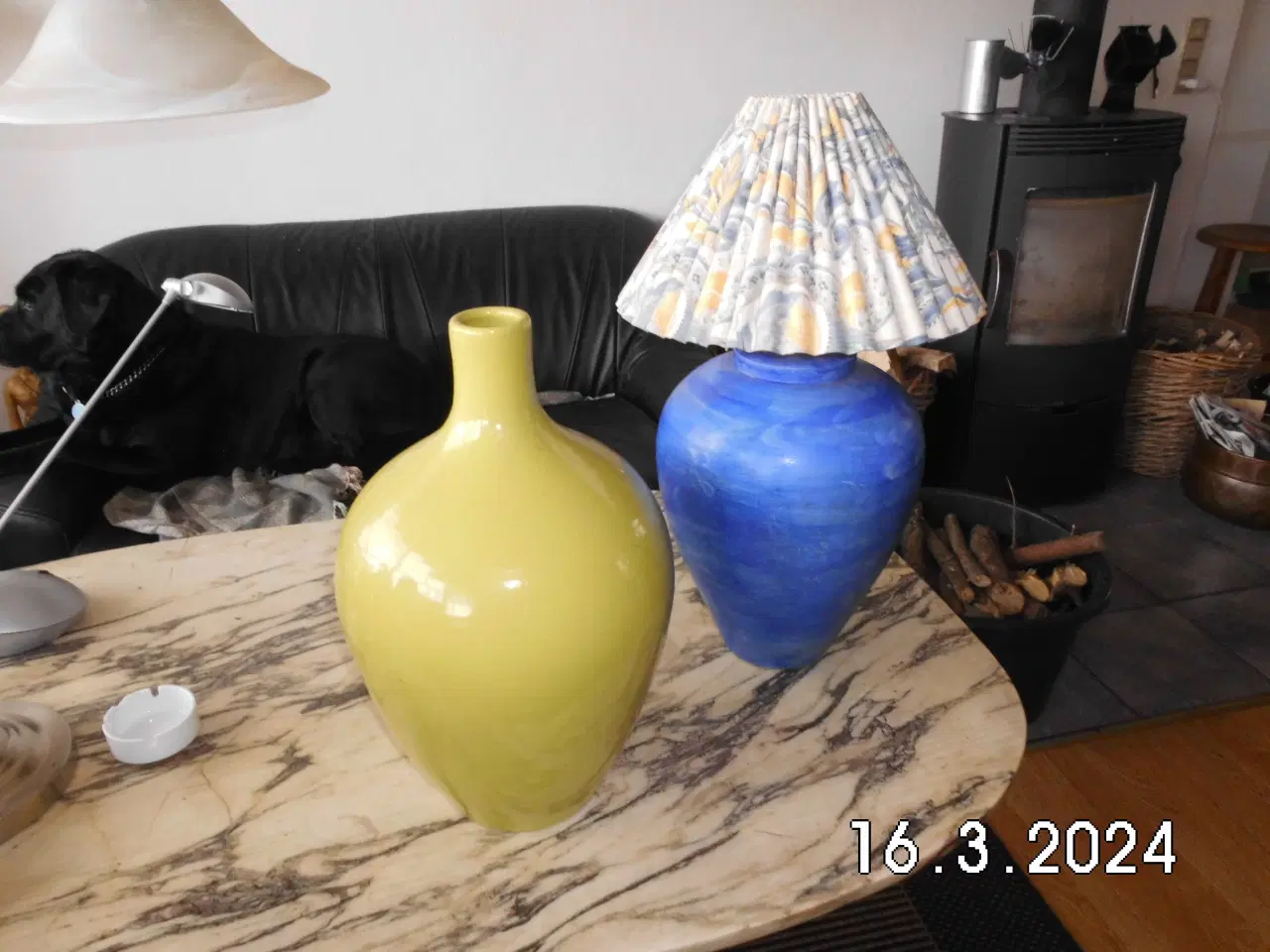 Billede 2 - lampe og vase