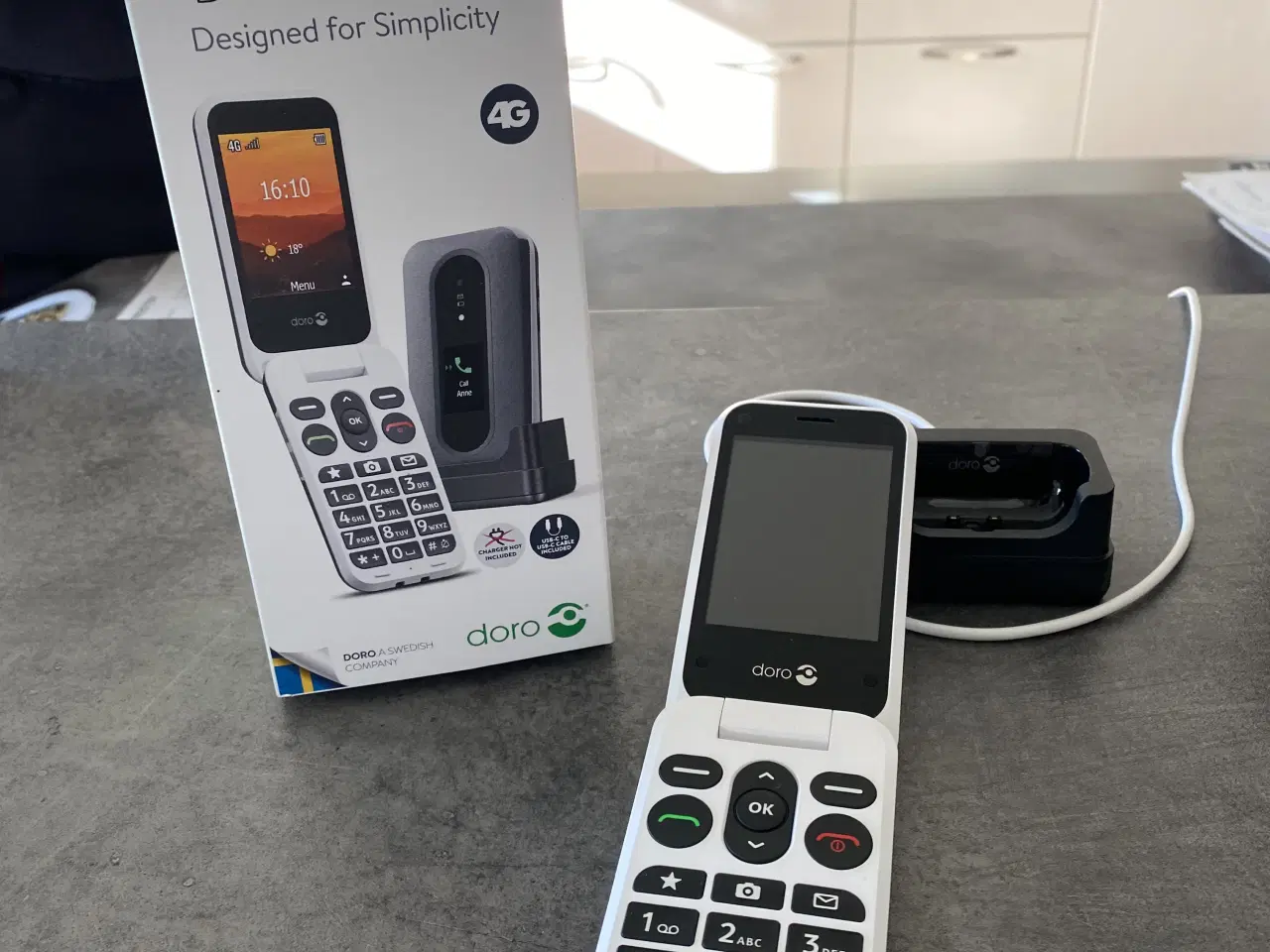 Billede 1 - Doro Klaptelefon