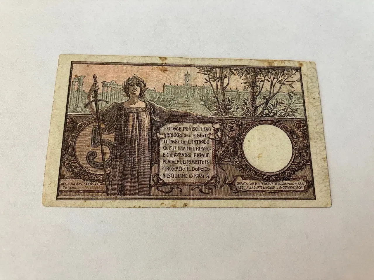 Billede 2 - 5 Lire Italy