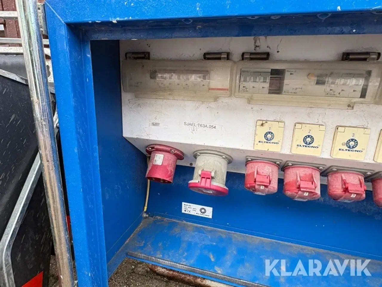 Billede 7 - Byggestrømtavle