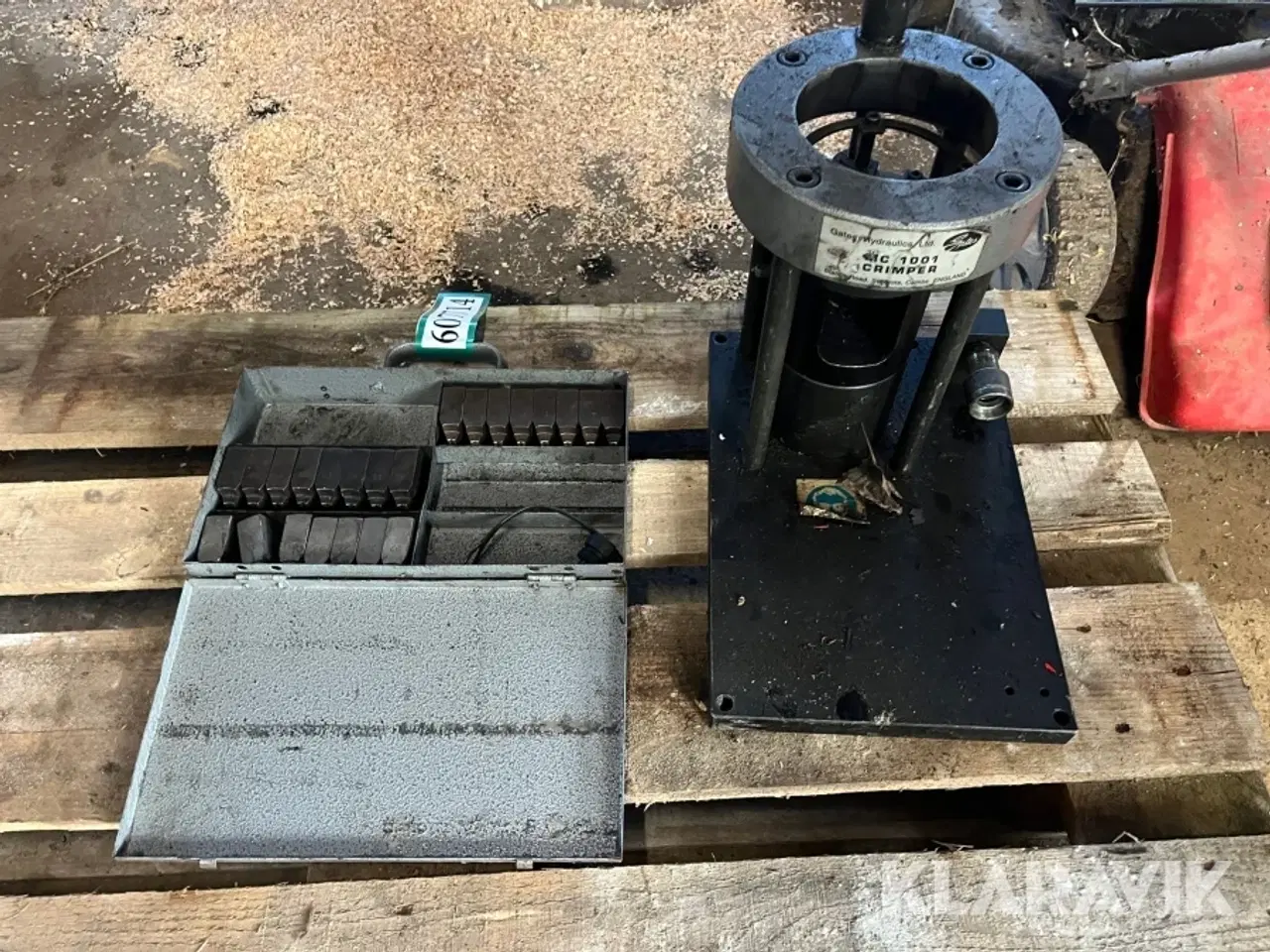 Billede 3 - Hydraulikslangepresser Gates Hydraulics MC 1001 Crimper med bakker
