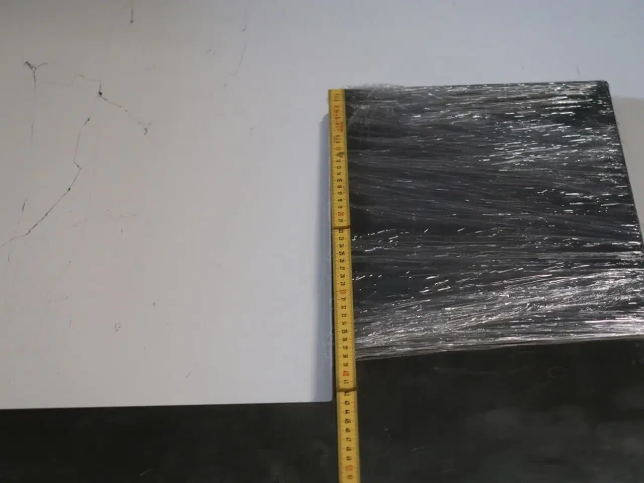 Billede 2 - Stålbordplade (Brugt) 0,85 x 3,74 m.