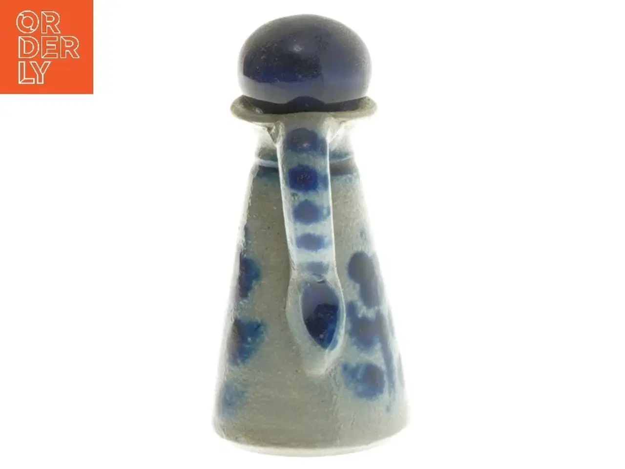 Billede 3 - Keramikflaske med korkprop (str. 9,5 cm)