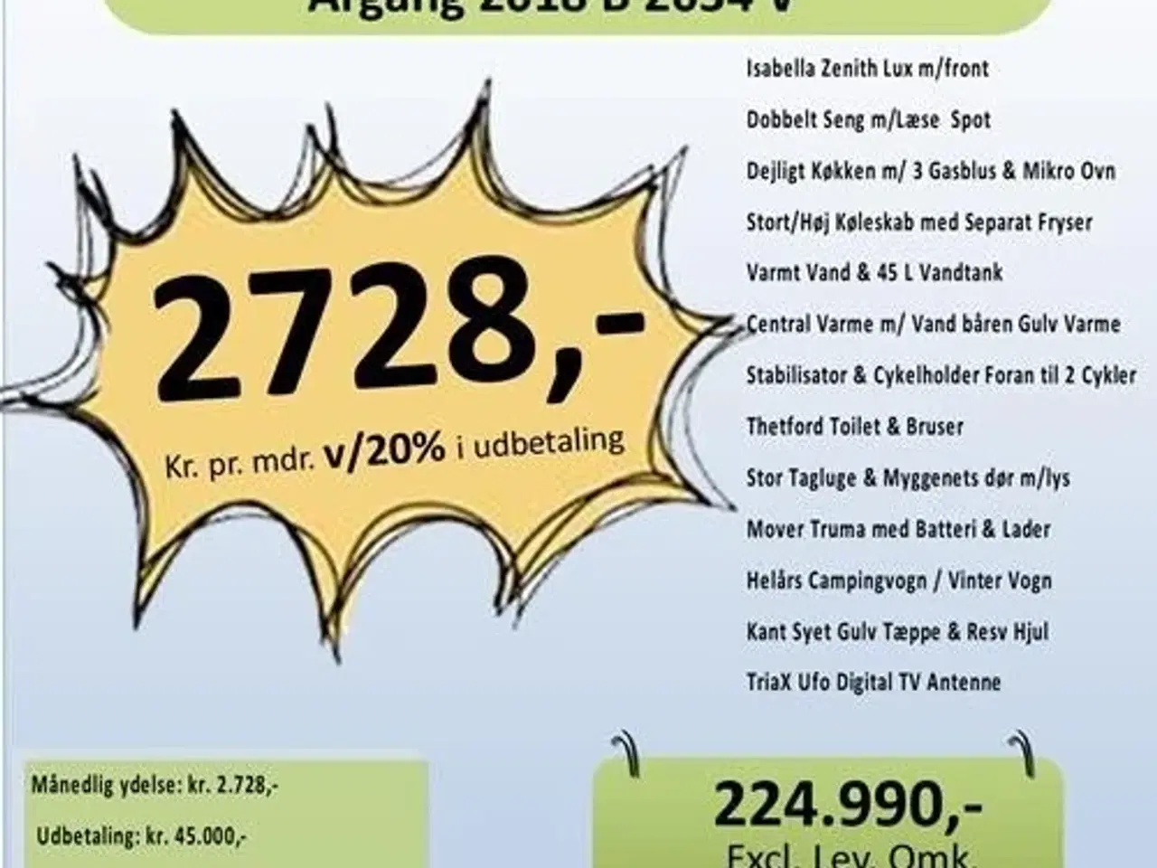 Billede 2 - Knaus Scandinavian Selection 580 FU