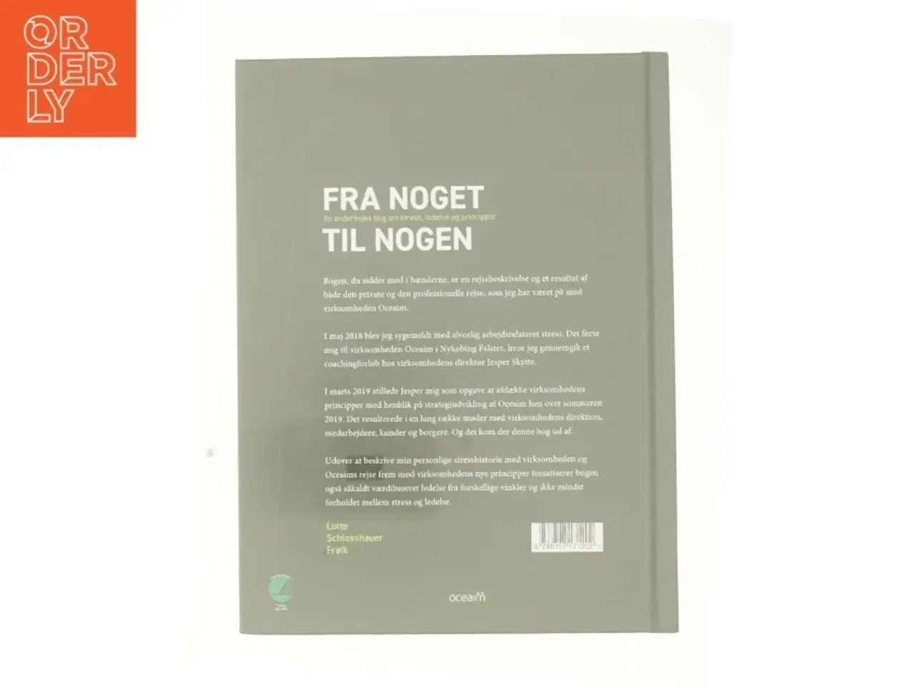Billede 2 - Fra noget til nogen af Lotte Schlosshauer Frøik (Bog)