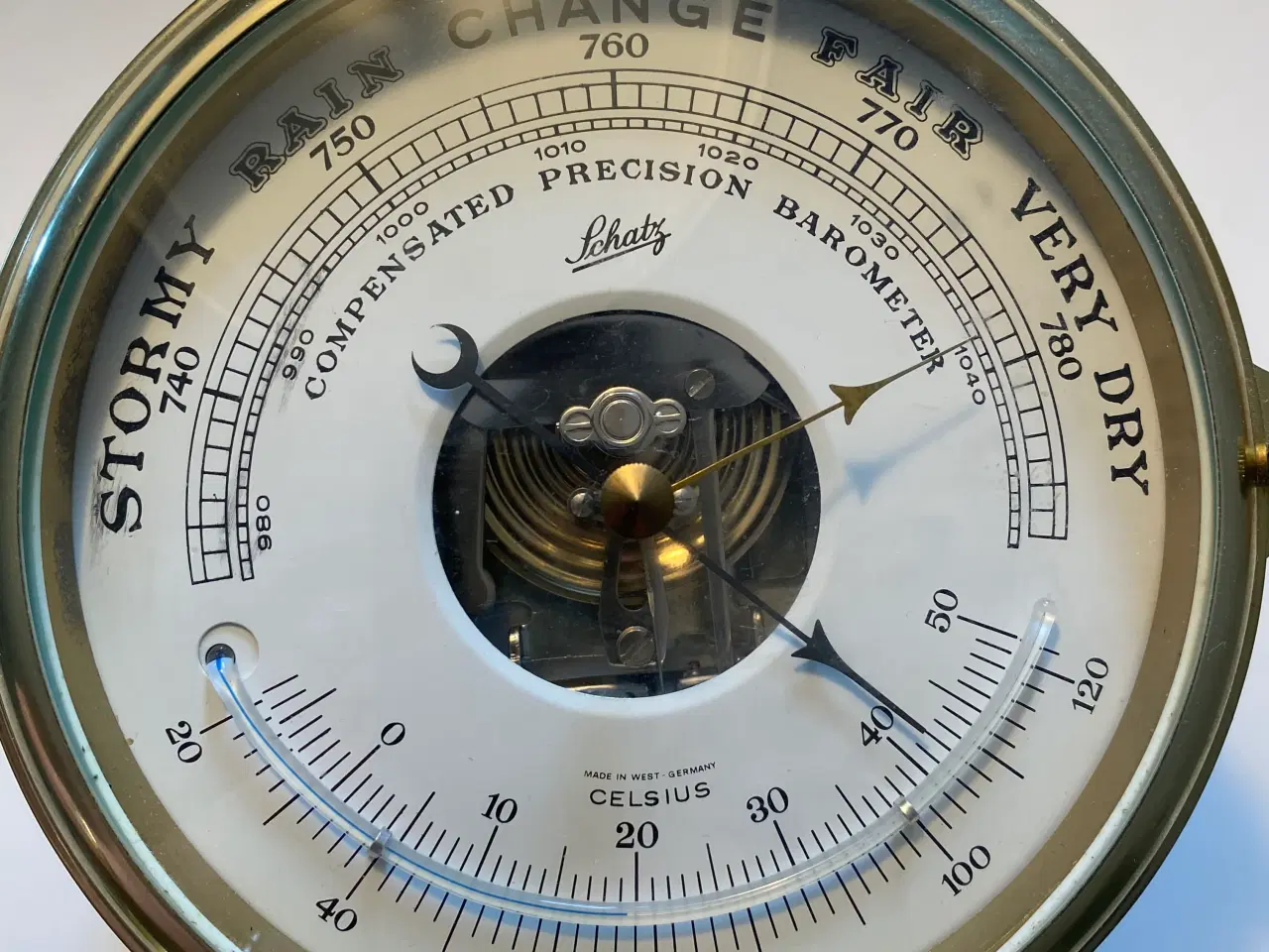 Billede 4 - Schatz skibsur og barometer/termometer