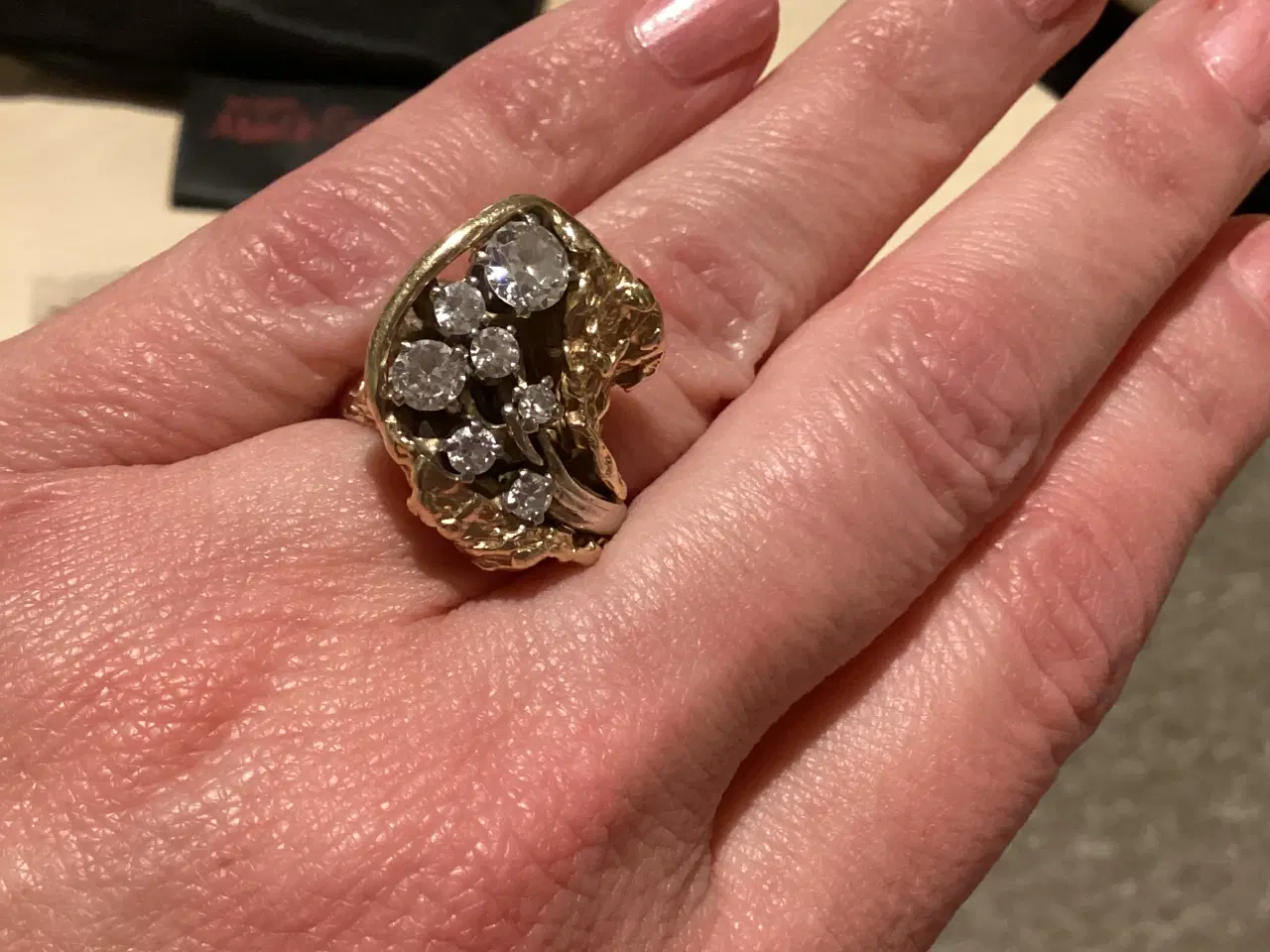 Billede 5 - Gold and diamond ring