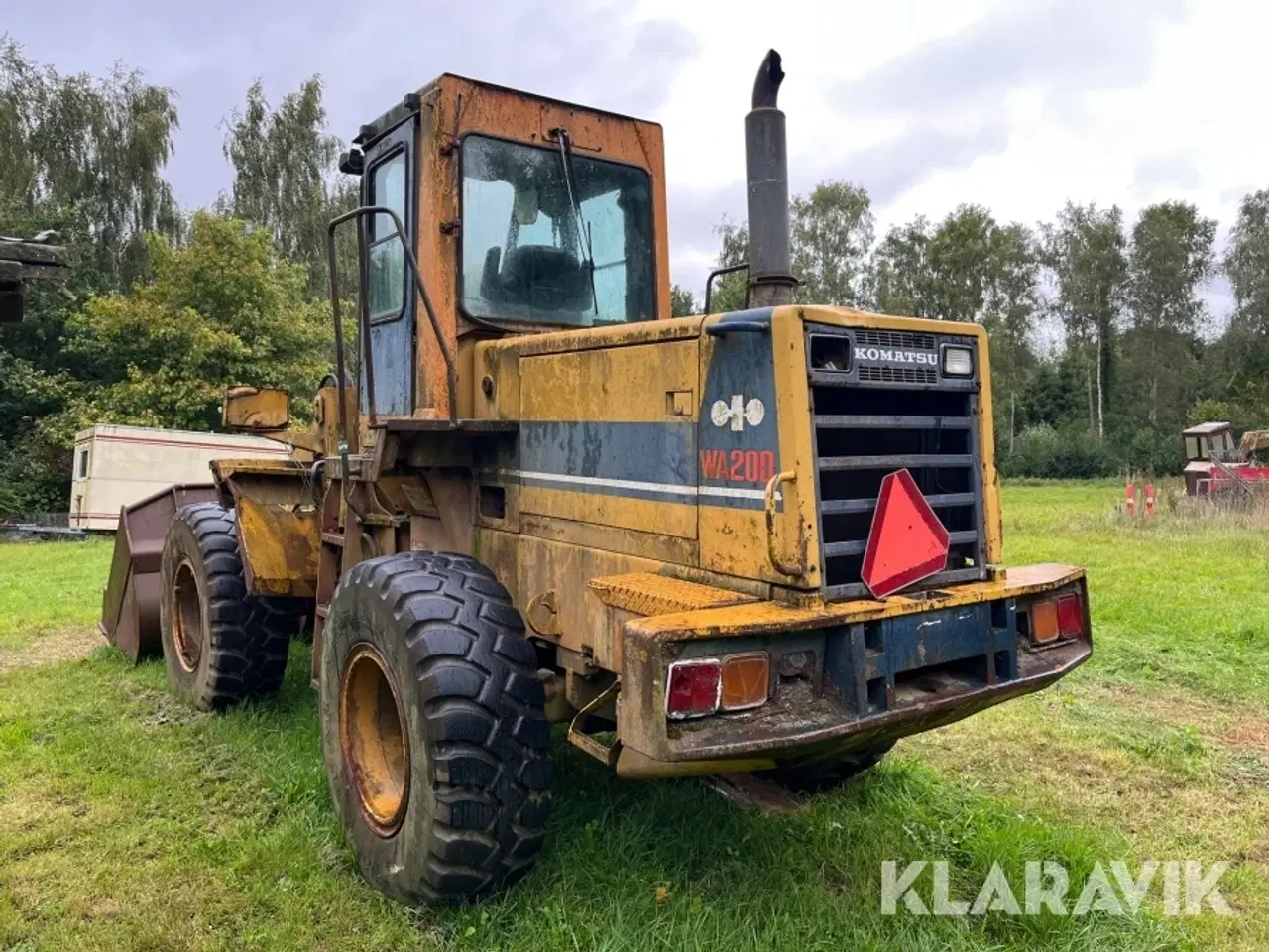 Billede 4 - Gummiged Komatsu WA200-1