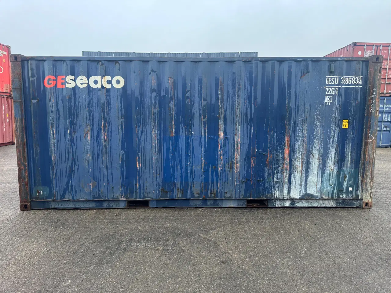 Billede 5 - Brugt 20 fods Isoleret Container-ID: GESU 388683-3