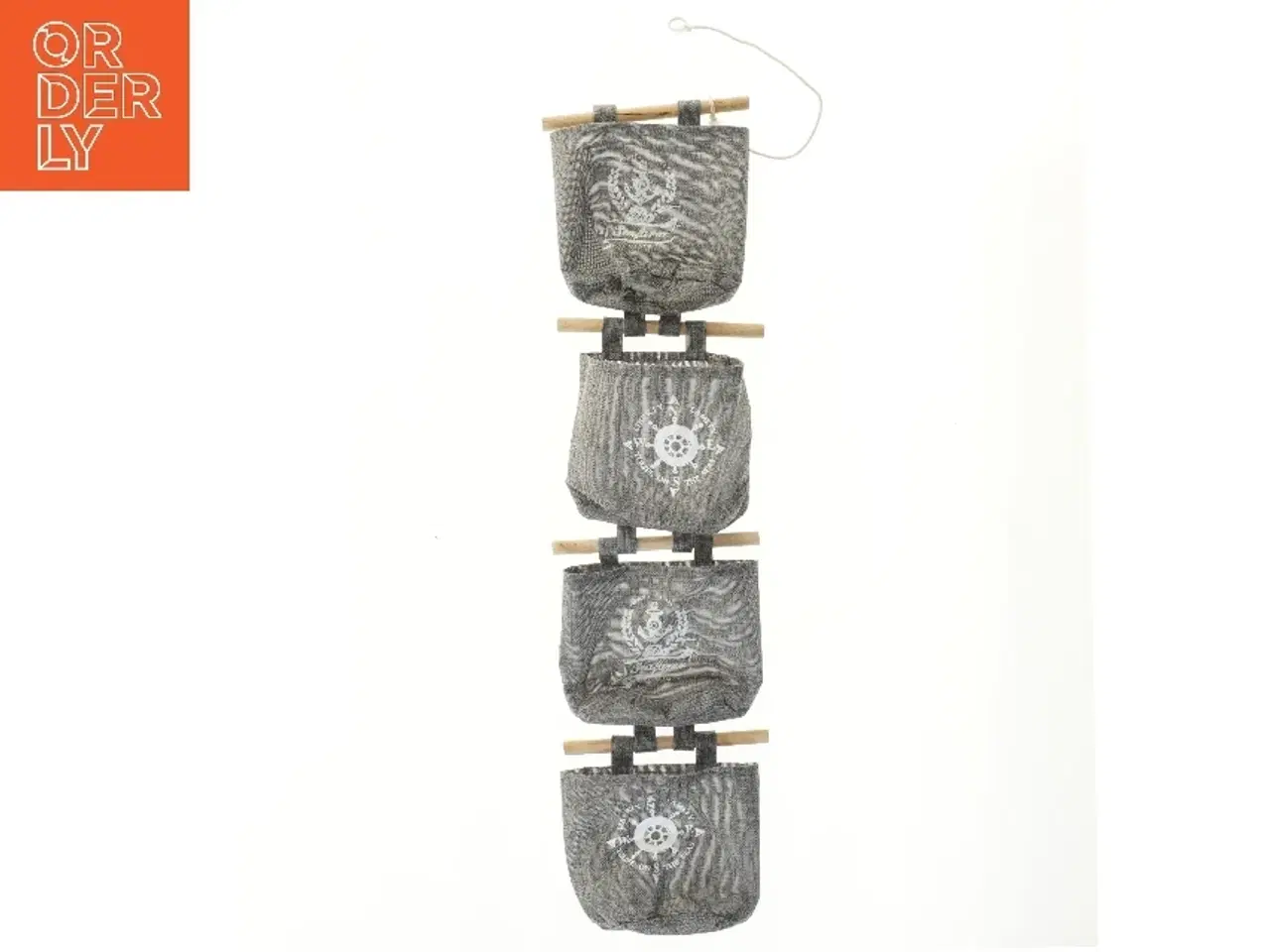 Billede 1 - Hængende opbevaring med lommer (str. 80x20 cm)