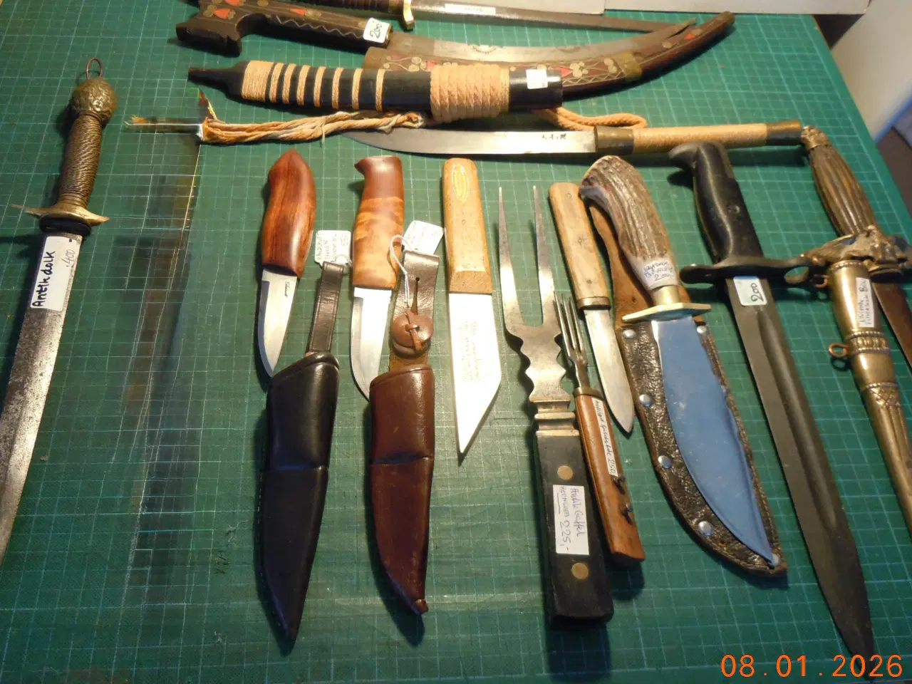 Billede 10 - Dolke, bajonetter og knive, forskellige typer.