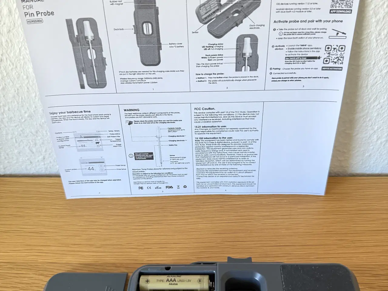 Billede 3 - HerQs bluetooth stegetermometer