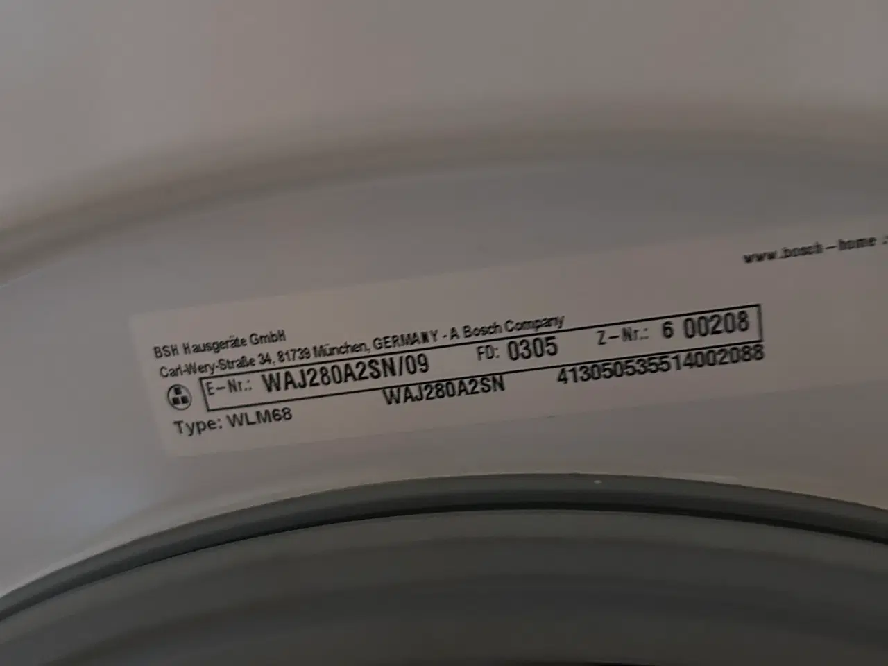 Billede 3 - Bosch vaskemaskine