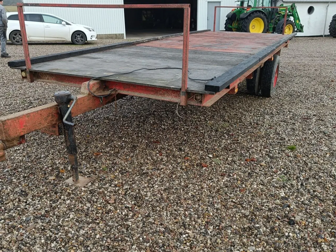 Billede 5 - - - - Halm vogn, rundballer og firkantet