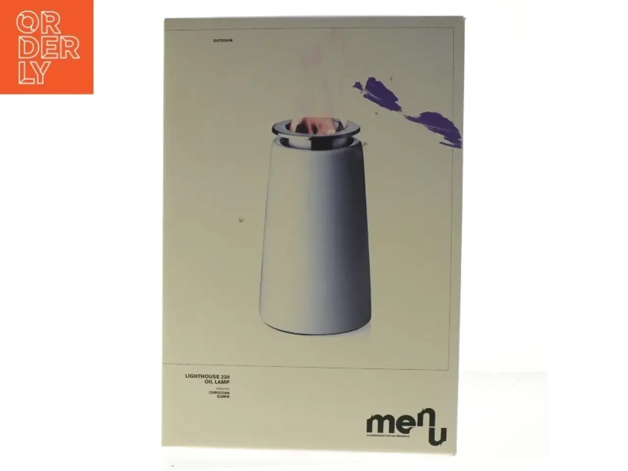 Billede 2 - Lighthouse olielampe 220 fra Menu