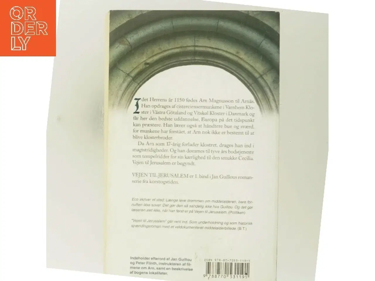 Billede 3 - Vejen til Jerusalem af Jan Guillou (Bog)