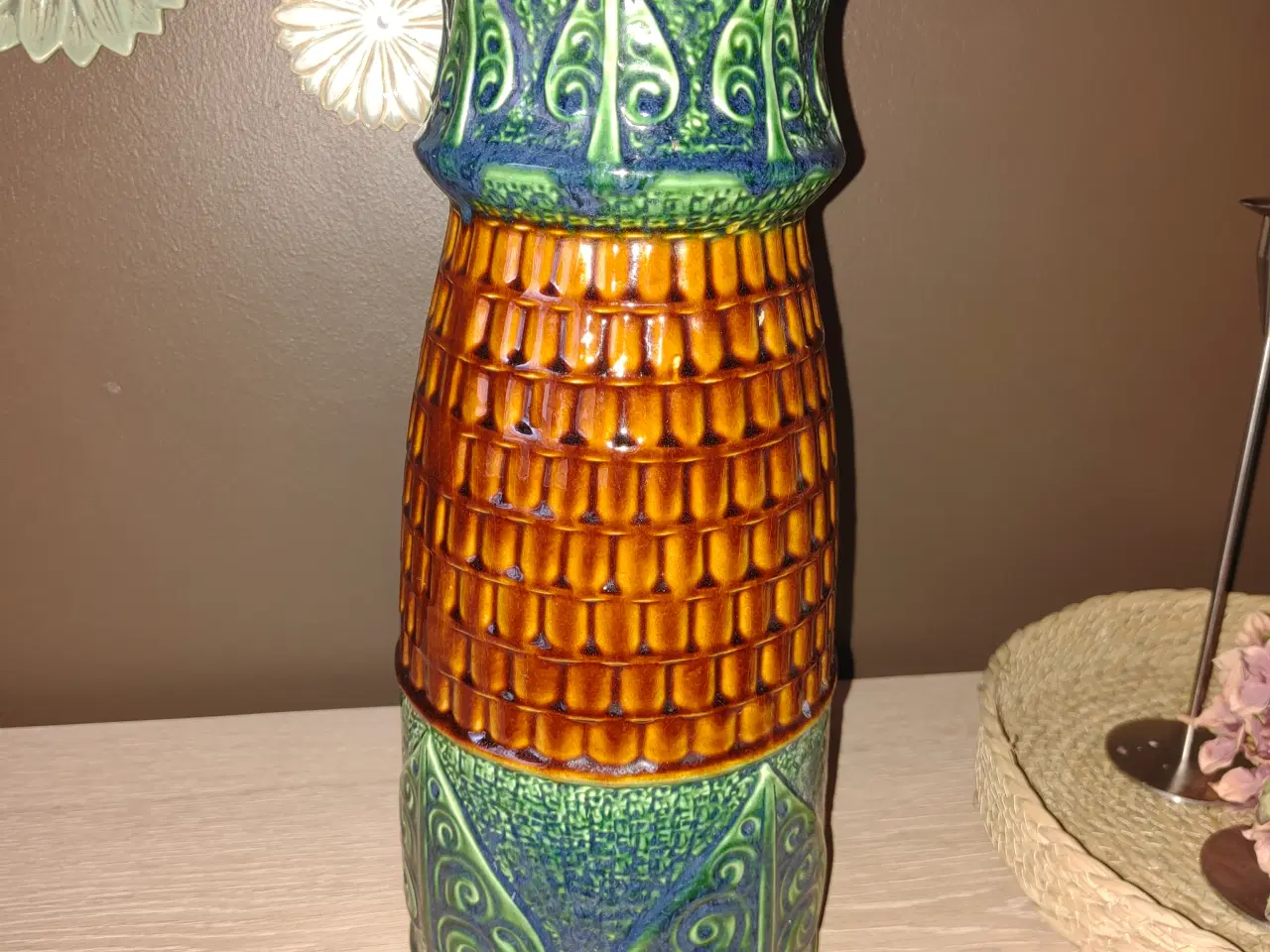 Billede 1 - Stor flot West Germany gulvvase