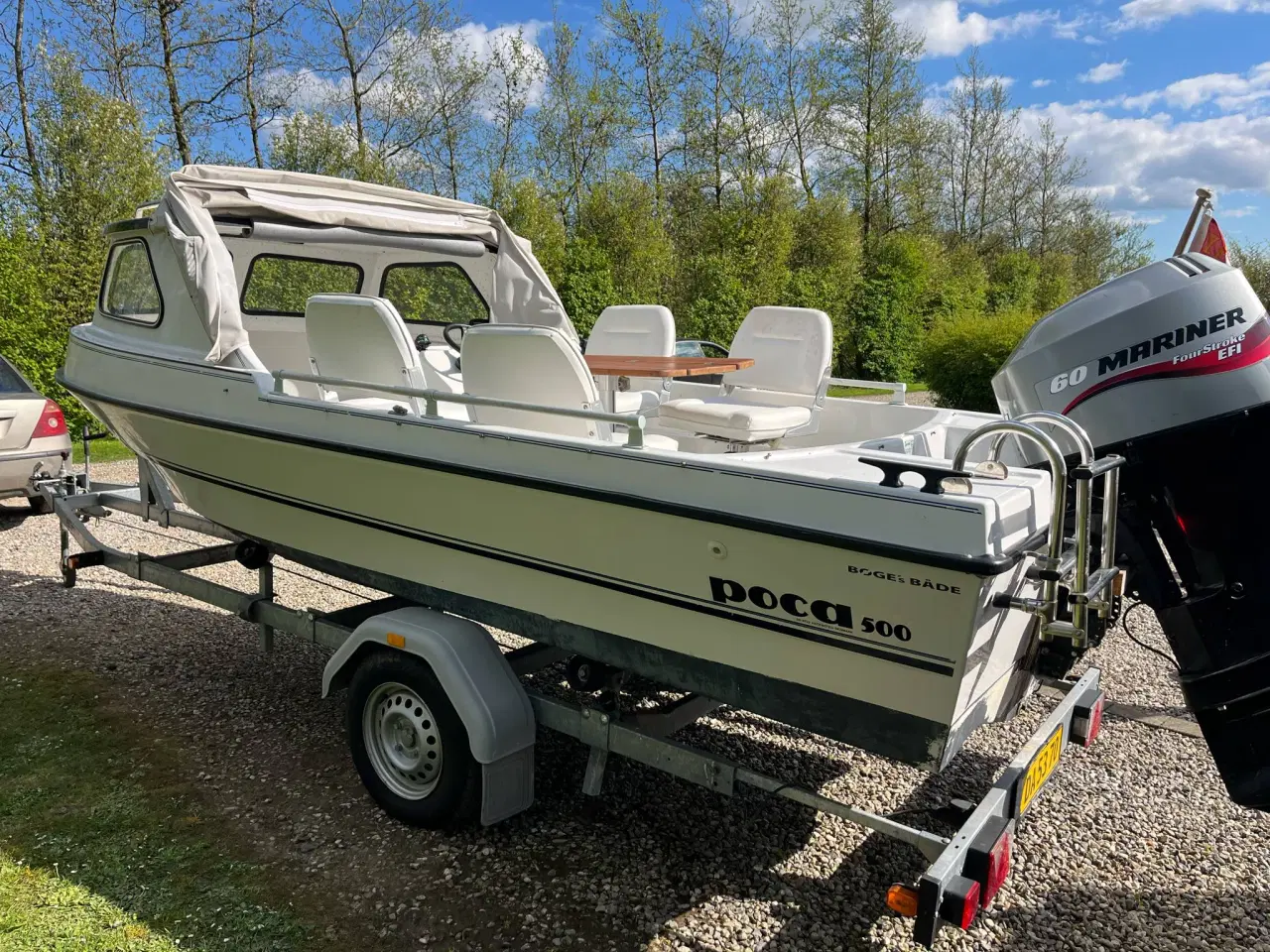 Billede 9 - 16 fod POCA båd med 60hk motor og bådtrailer