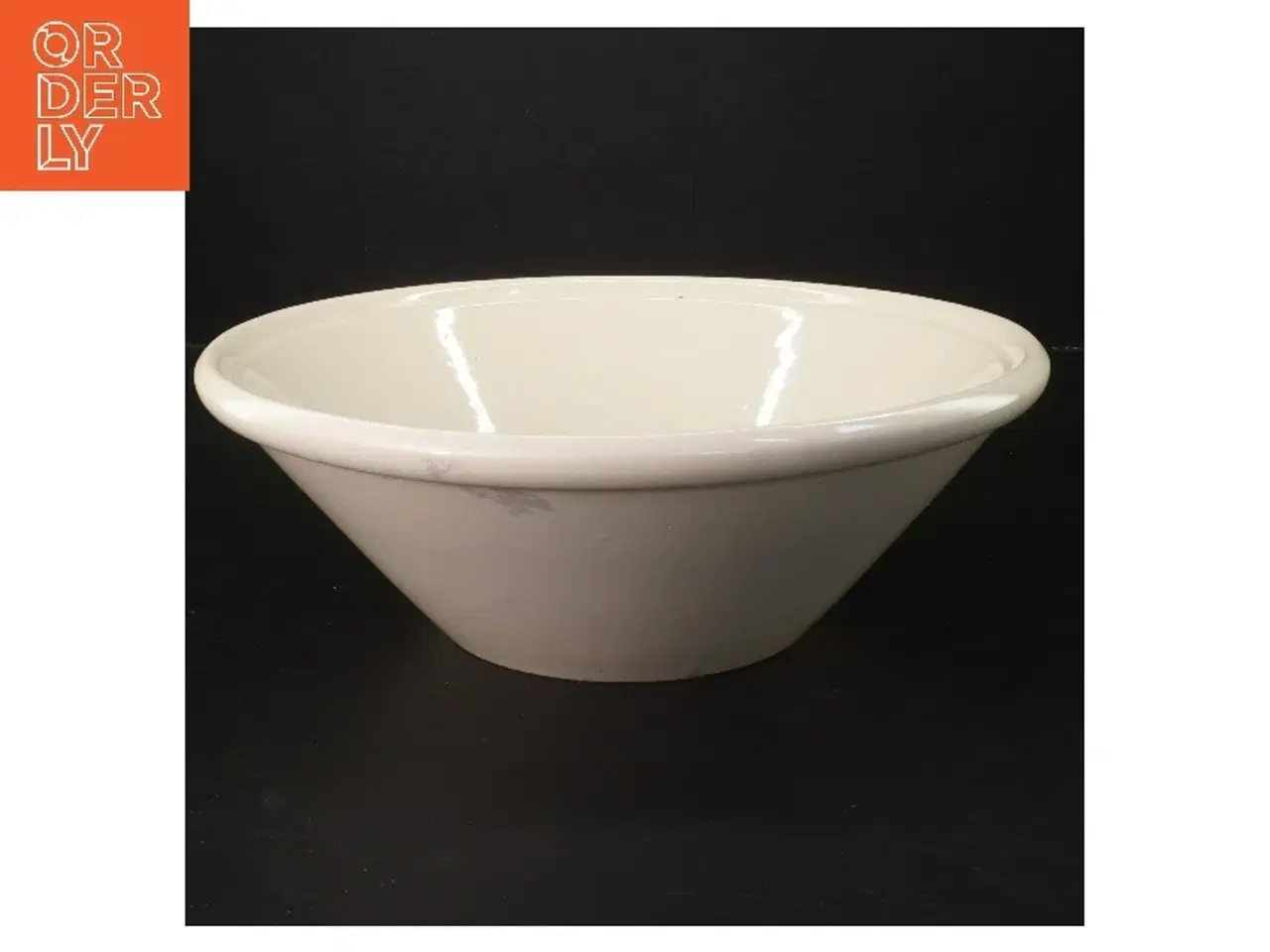 Billede 1 - Rund skål i spansk keramikØ 26,5 cm (str. Ø 26,5 cm)