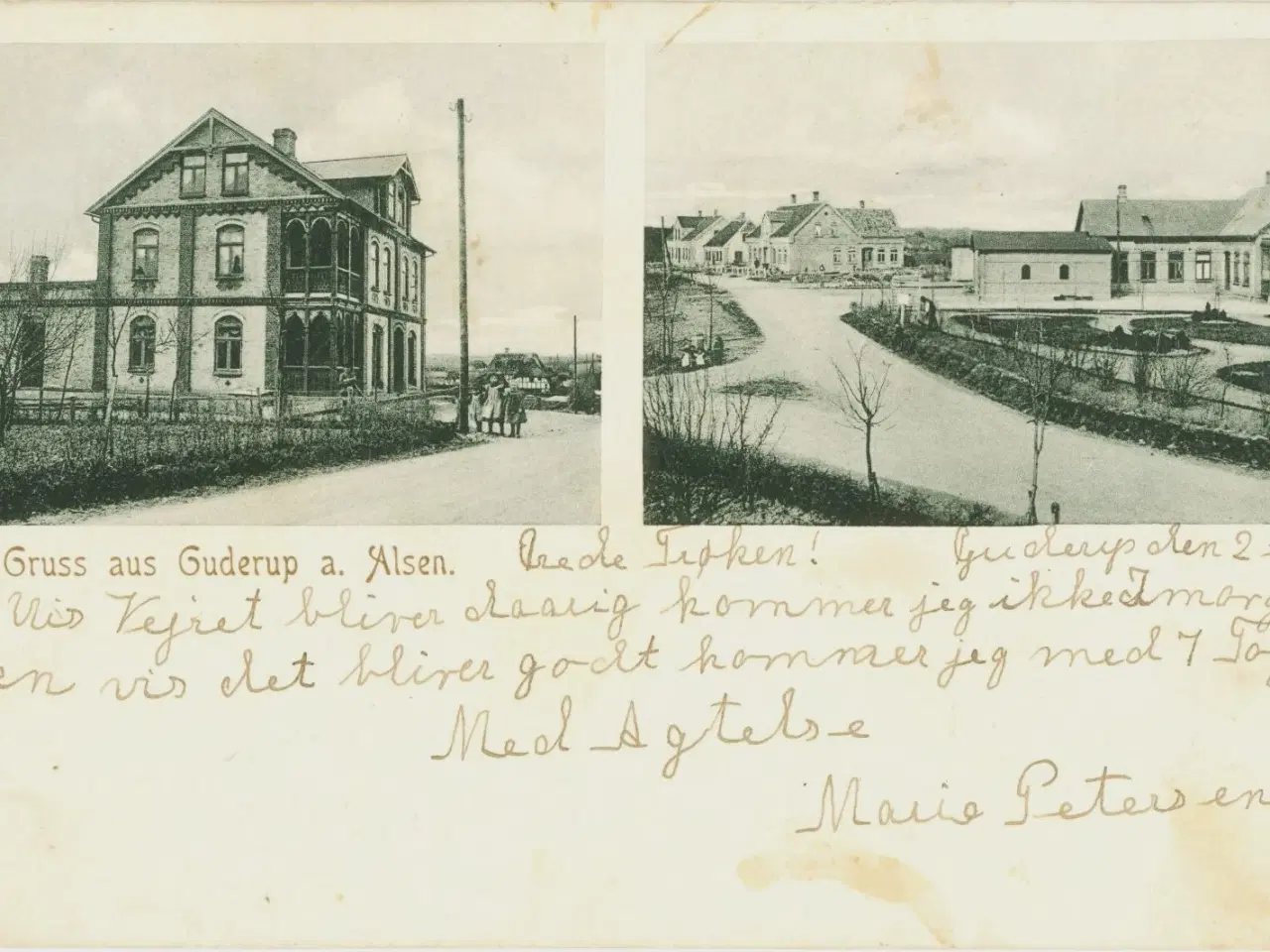 Billede 1 - Gruss aus Guderup, 1905