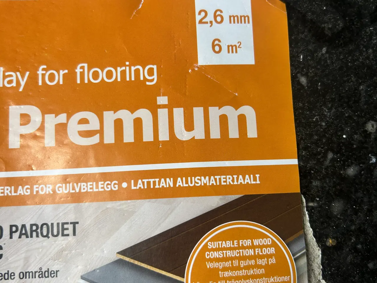 Billede 4 - Ny ubrugt Raw gulvunderlag Akustik Premium 
