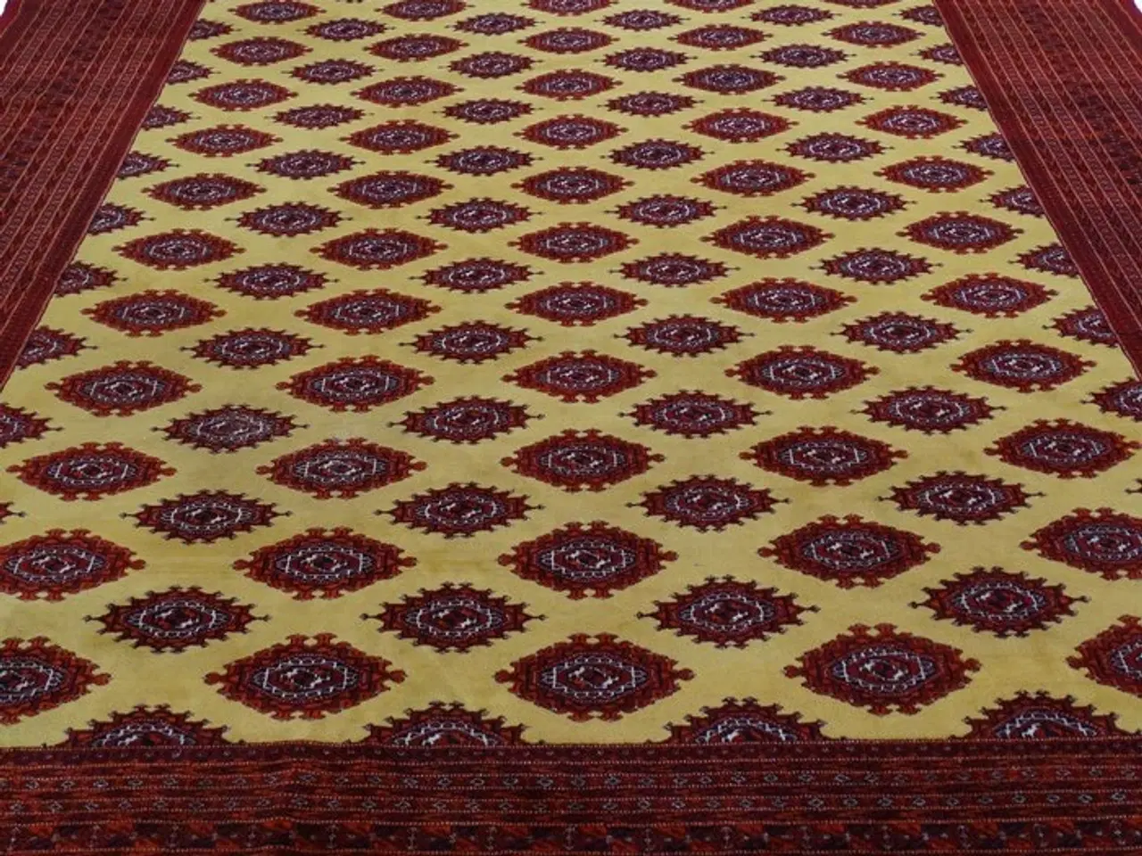 Billede 10 - Pakistansk håndknyttet Buchara tæppe - Certifikat