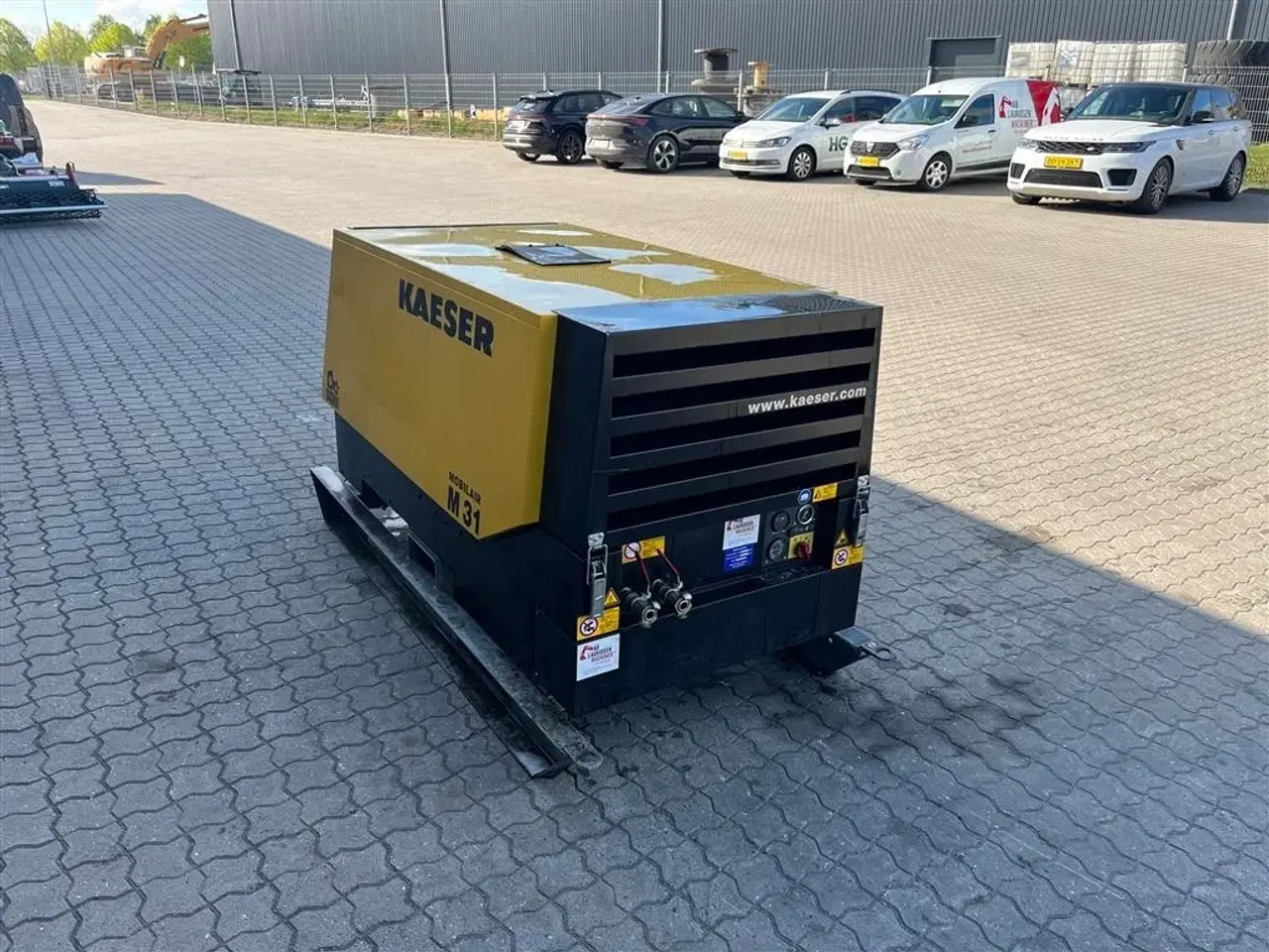 Billede 6 - Kaeser M 31 mobilkompressor på ski kun kørt 189t