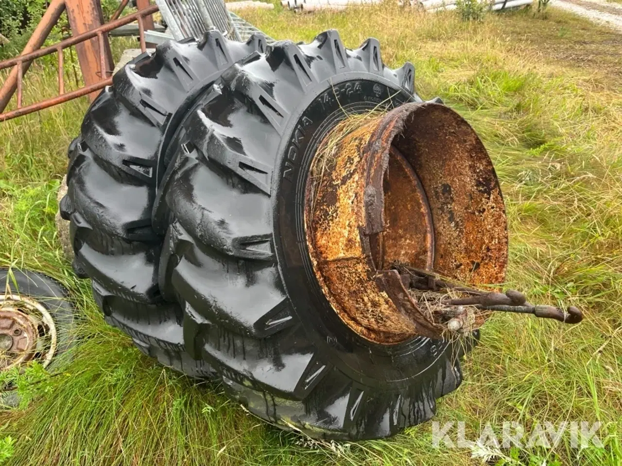 Billede 3 - Tvillingehjul til manitou Nokia 14.9-24 2 styk