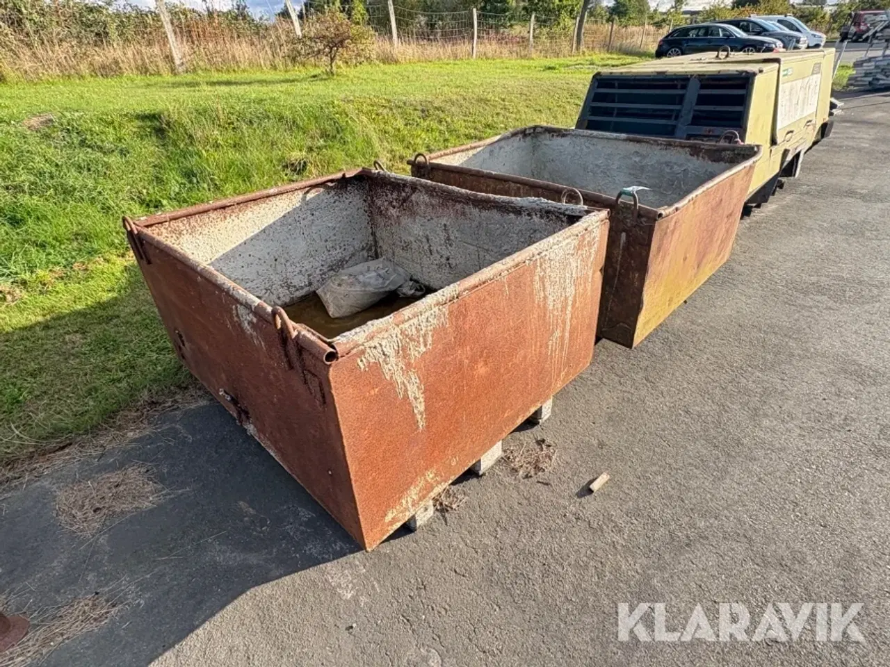 Billede 3 - Transportkasser stål 2 styk
