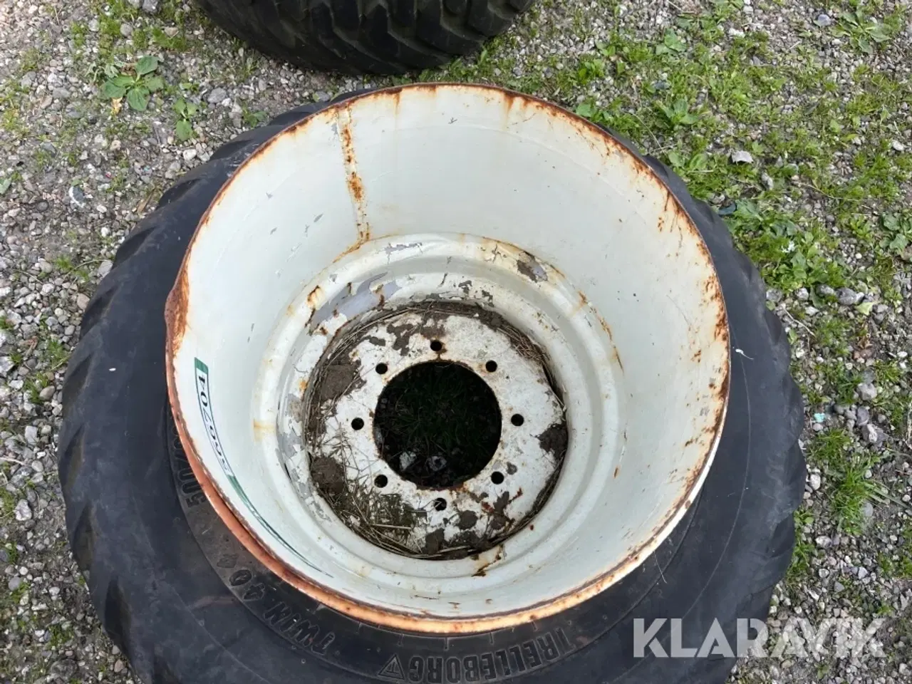 Billede 4 - Tvillingehjul til ballepresser