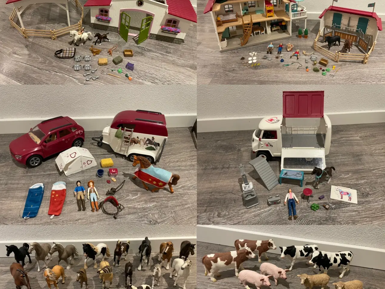 Billede 3 - Kæmpe Schleich samling (Nypris 8500,-)