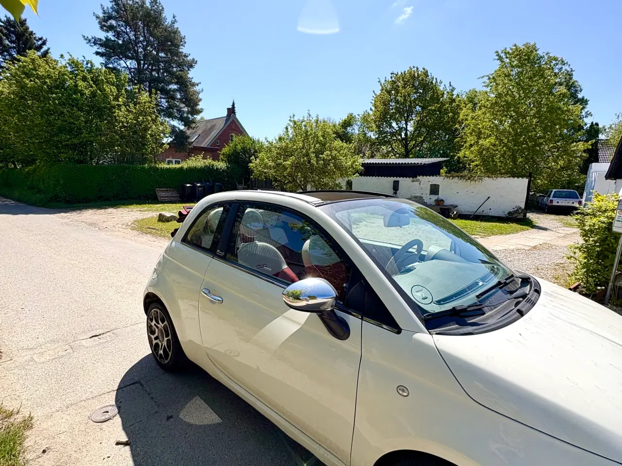 Billede 5 - Velholdt og charmerende Fiat 500 C med soltag – pe