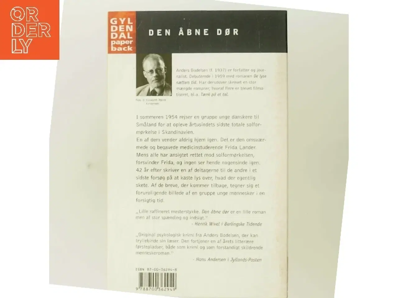 Billede 3 - Den åbne dør af Anders Bodelsen (Bog)