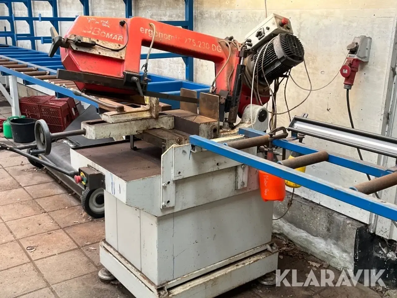 Billede 2 - Båndsav ERGONOMA 275.230 DG halv automatisk