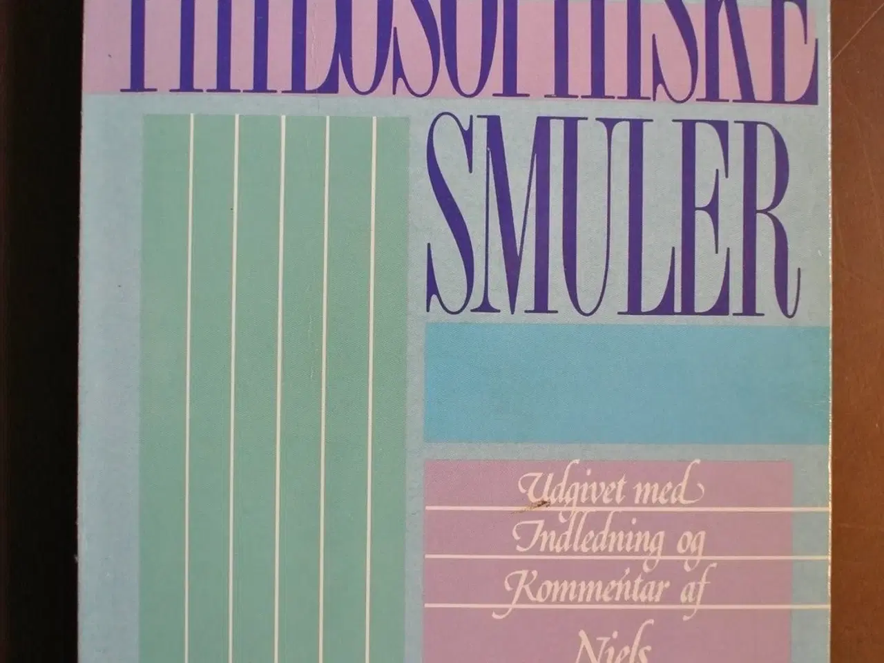 Billede 1 - philosophiske smuler, af søren kierkegaard. , emne