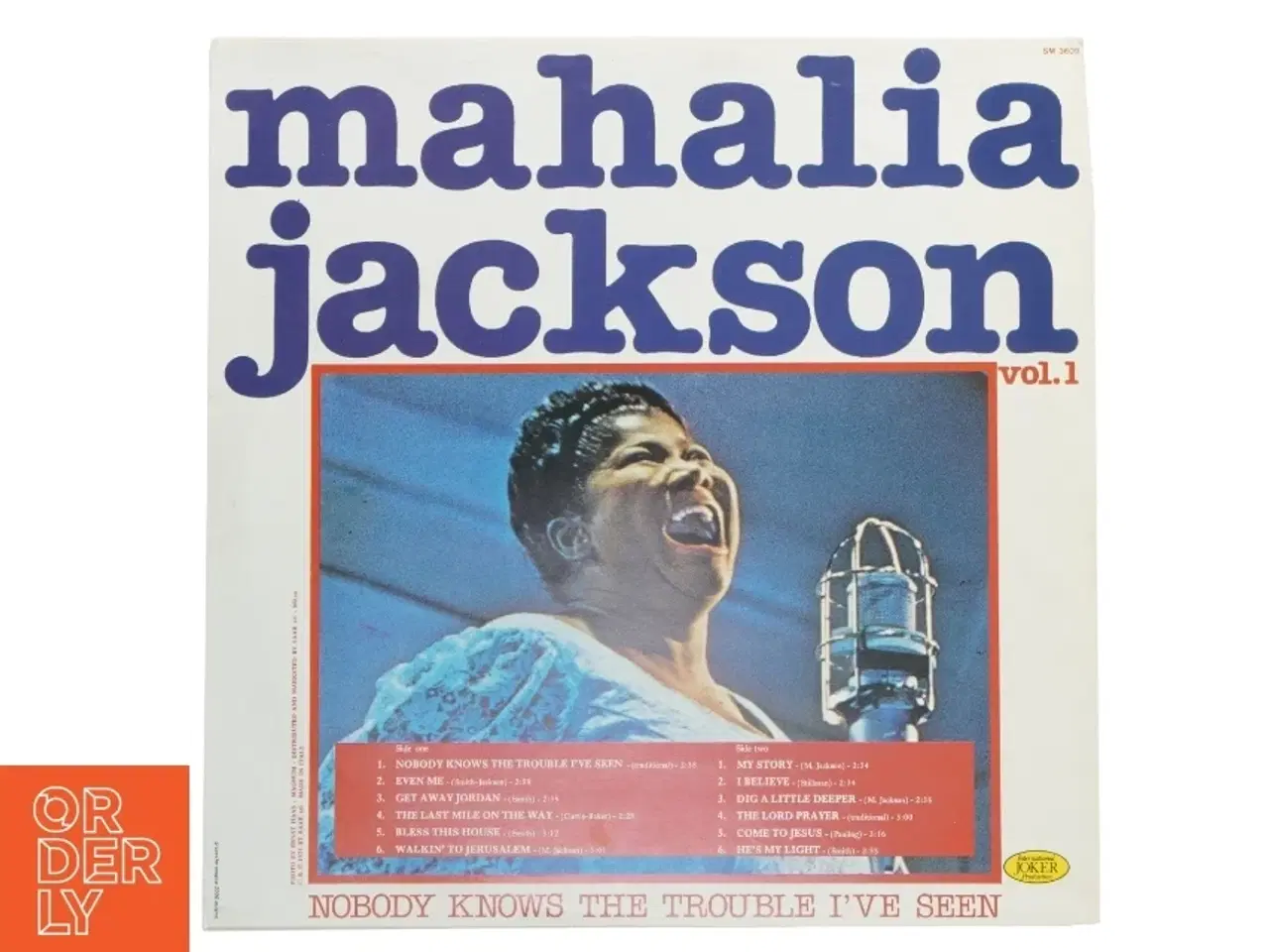 Billede 1 - Mahalia Jackson LP Vol.1