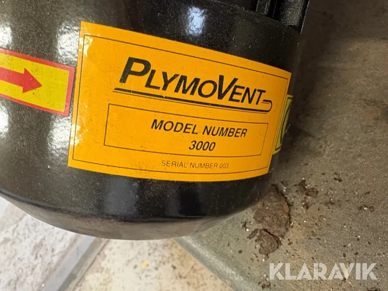 Billede 5 - Ventilator Plymovent 3000