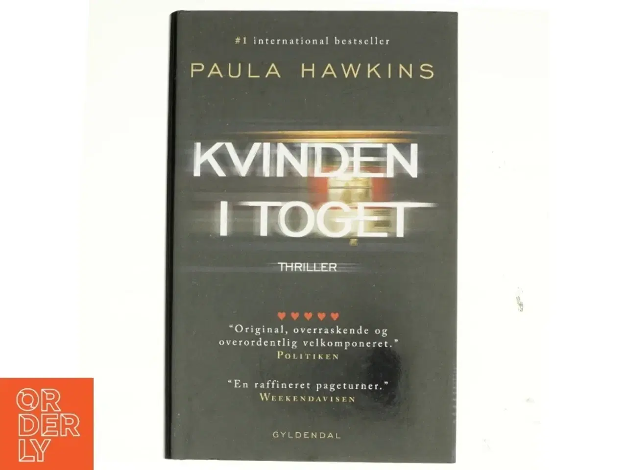 Billede 1 - Kvinden i toget : thriller (Klassesæt) af Paula Hawkins (Bog)